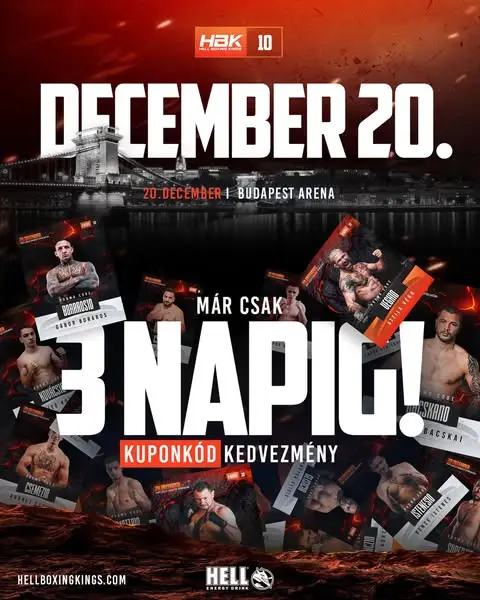 Кадр рекламы HELL Boxing Kings