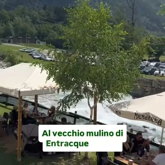 Кадр рекламы Vecchio Mulino Ristorante tipico