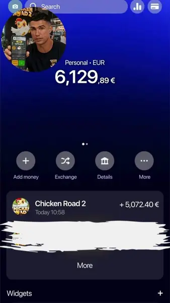 Кадр рекламы Chicken win