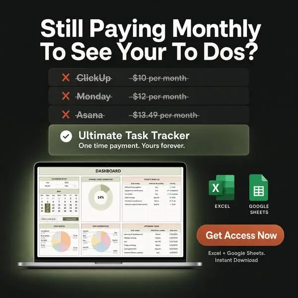 Кадр рекламы Ultimate Task Tracker