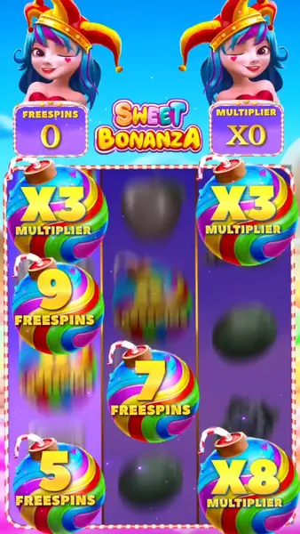 Кадр рекламы Sweet Bonanza