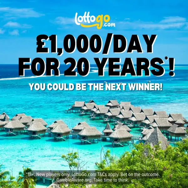 Кадр рекламы LottoGo.com