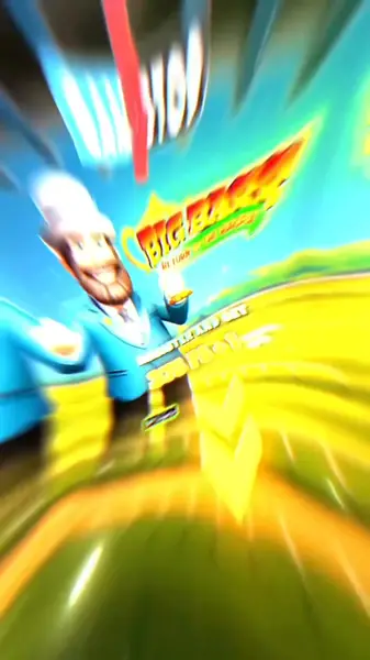Кадр рекламы Reel Rushers