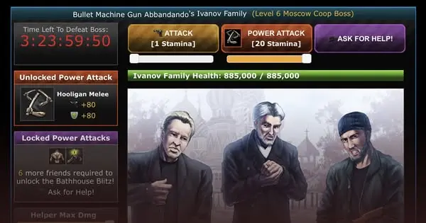 Кадр рекламы Mob Wars: La Cosa Nostra