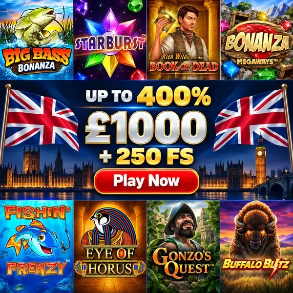 Кадр рекламы UK Games Online