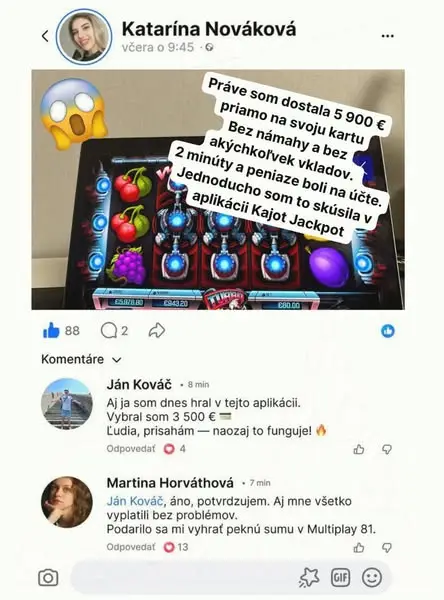 Кадр рекламы Kajot Games