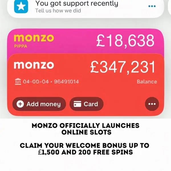 Кадр рекламы Monzo Game