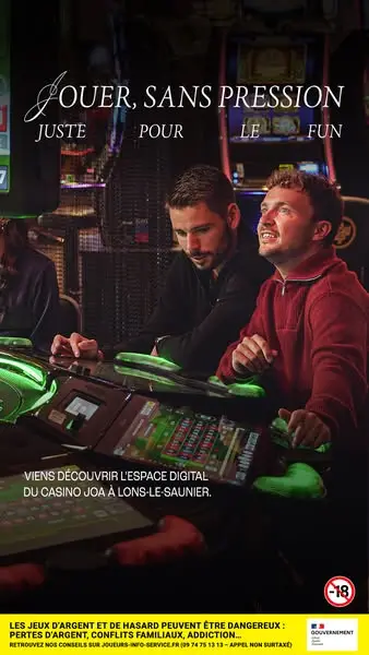 Кадр рекламы Casino JOA de Lons le Saunier