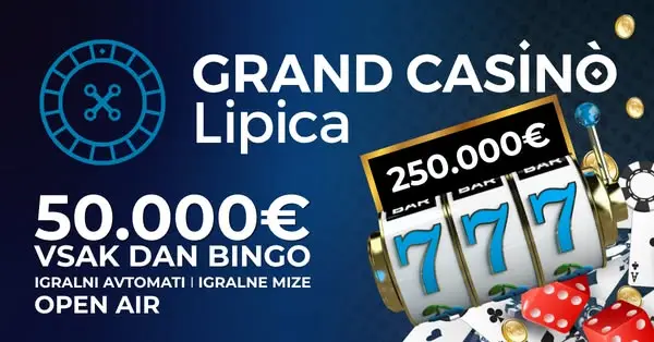 Кадр рекламы Grand Casino Lipica