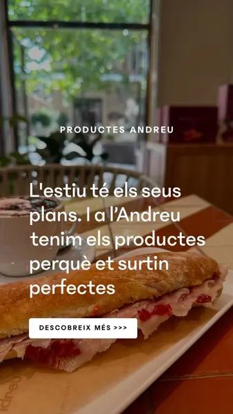 Кадр рекламы Andreu Gastronomia