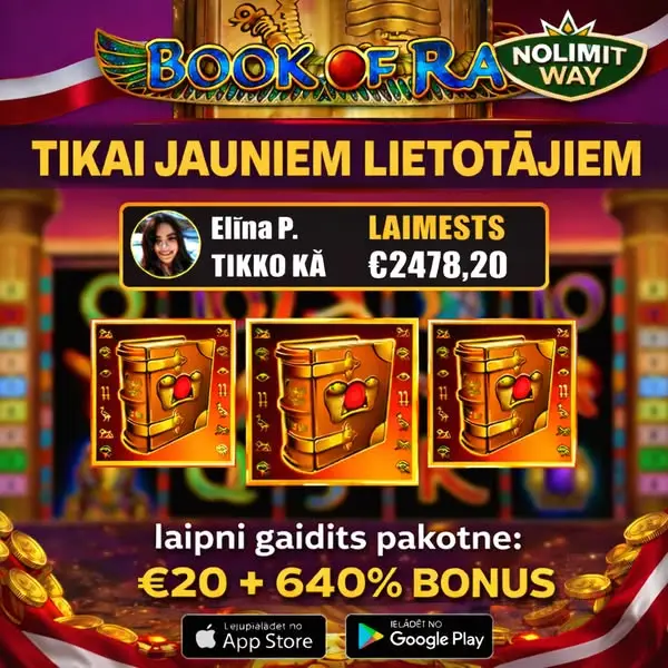 Кадр рекламы Book of Ra