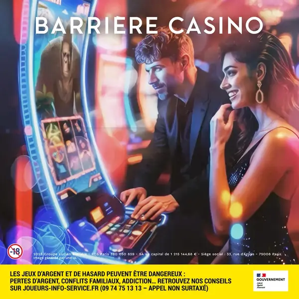 Кадр рекламы Casino Barrière Lille