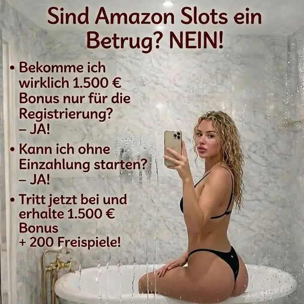 Кадр рекламы Amazon Spielautomaten