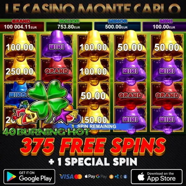 Кадр рекламы Le Casino Monte Carlo