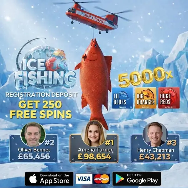 Кадр рекламы Ice Fishing