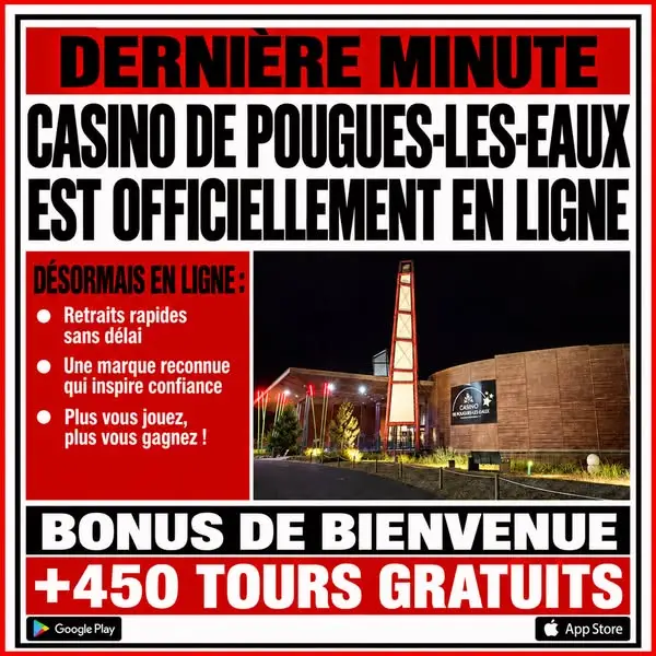 Кадр рекламы Casino Pougues-les-Eaux