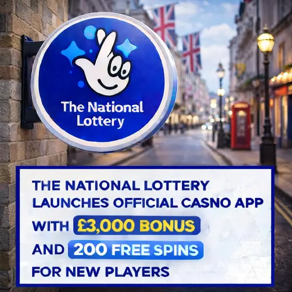 Кадр рекламы The National UK Casino