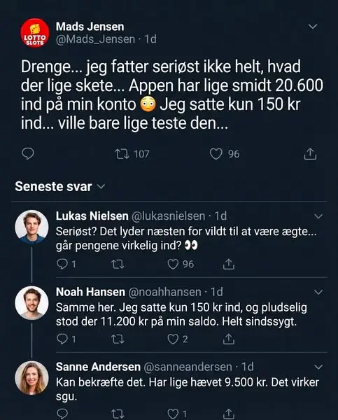 Кадр рекламы Lot Wins