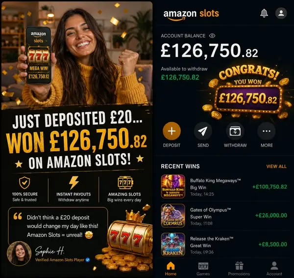 Кадр рекламы Amazon Best Slots