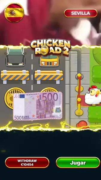 Кадр рекламы Chicken road