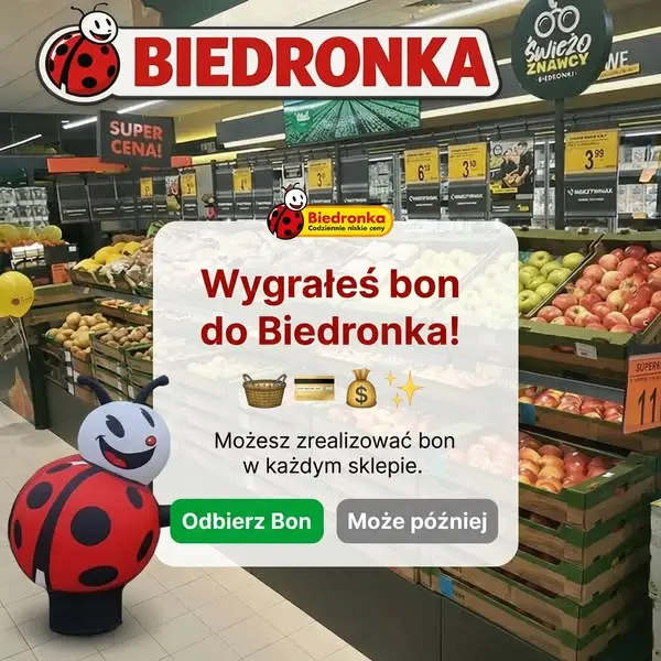 Кадр рекламы Prezenty 2026