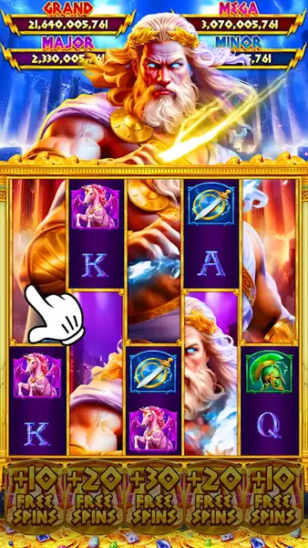 Кадр рекламы Power Of Zeus
