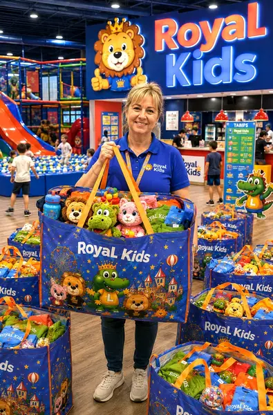 Кадр рекламы Le Royaume des Enfants