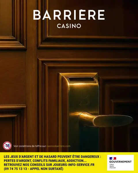 Кадр рекламы Casino Barrière Toulouse