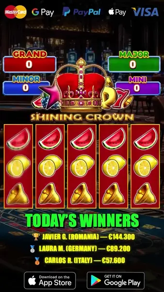 Кадр рекламы Shining Crown