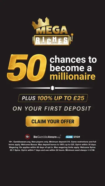 Кадр рекламы Mega Riches