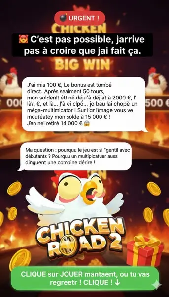 Кадр рекламы Chicken Aventure