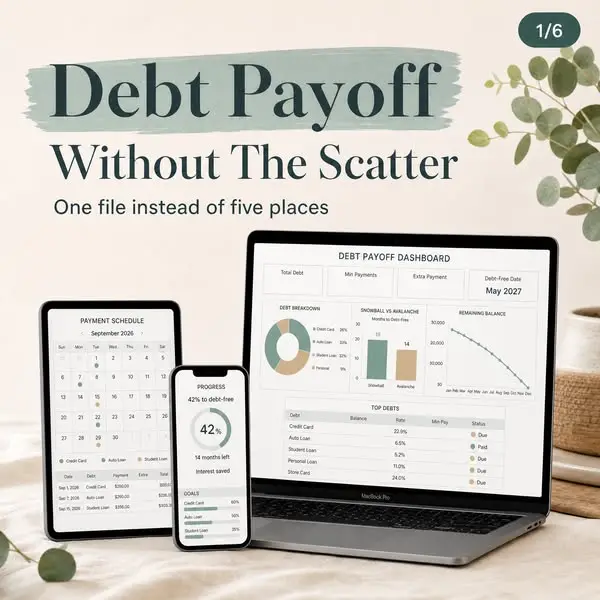 Кадр рекламы Ultimate Budget Planner