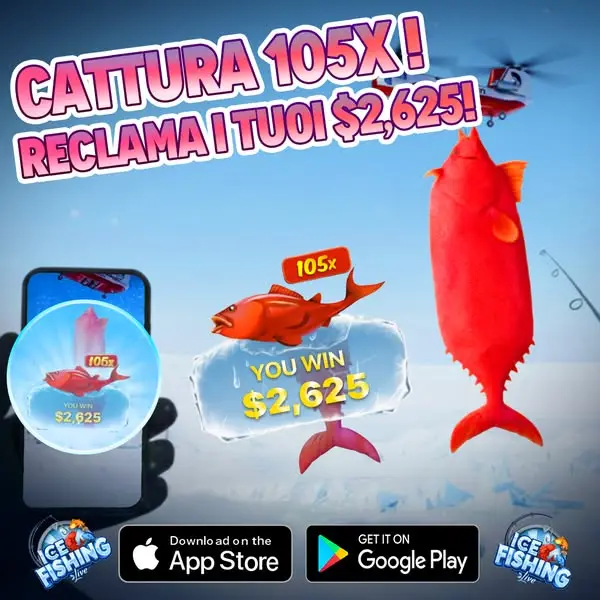 Кадр рекламы Ice Fishing