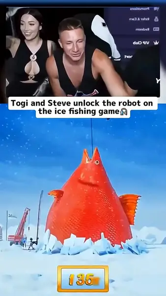 Кадр рекламы Ice Fishing Live