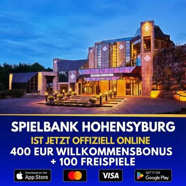 Кадр рекламы Spіelbаnk Hоhensуburg