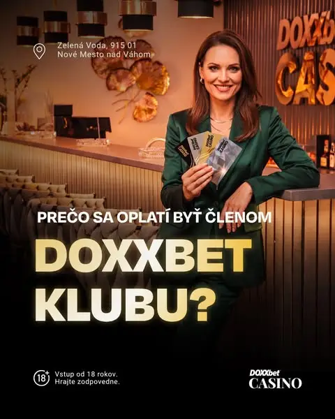 Кадр рекламы DOXXbet Casino Beckov