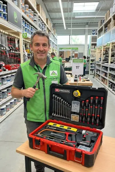 Кадр рекламы Outils & Maison