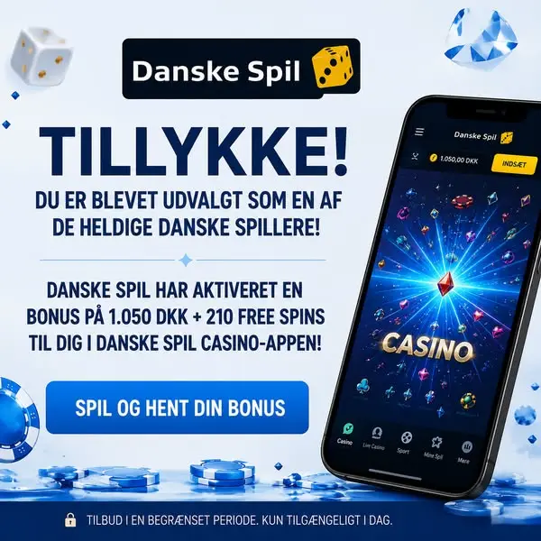 Кадр рекламы Danske spil