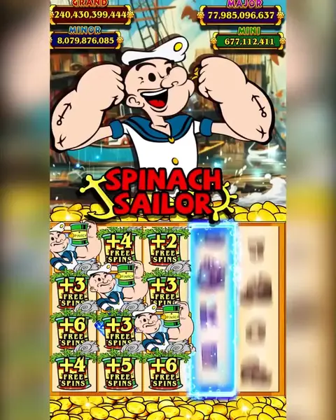 Кадр рекламы Spinach Sailor Casino