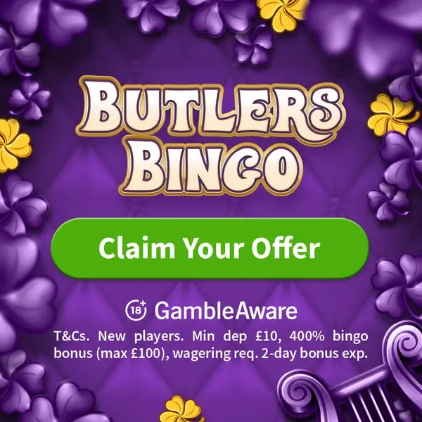Кадр рекламы Butlers Bingo