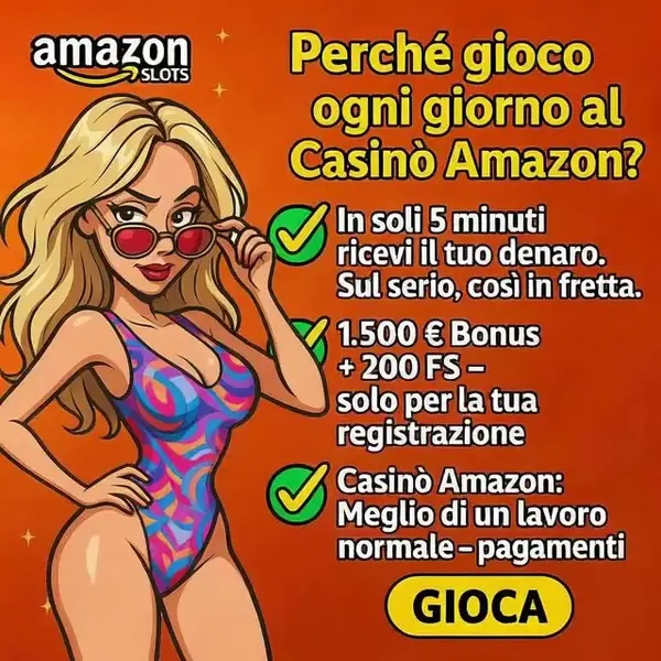 Кадр рекламы Amazon slot