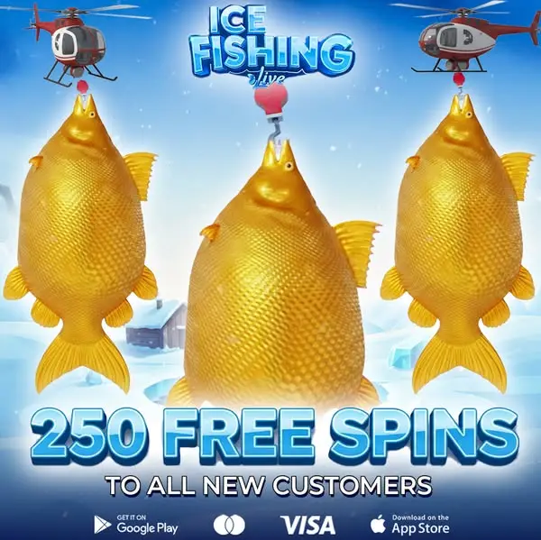 Кадр рекламы Ice Fishing