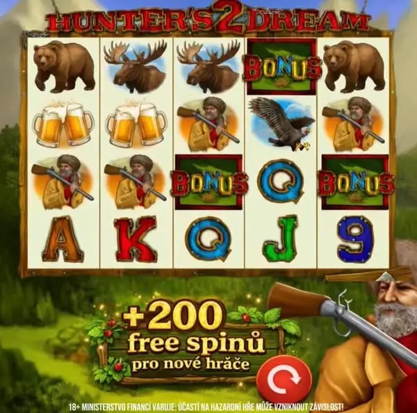 Кадр рекламы Lucky Hunter