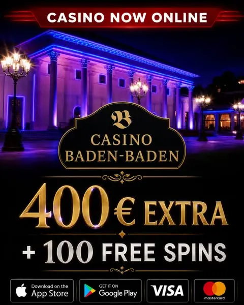 Кадр рекламы Baden-Baden Casino