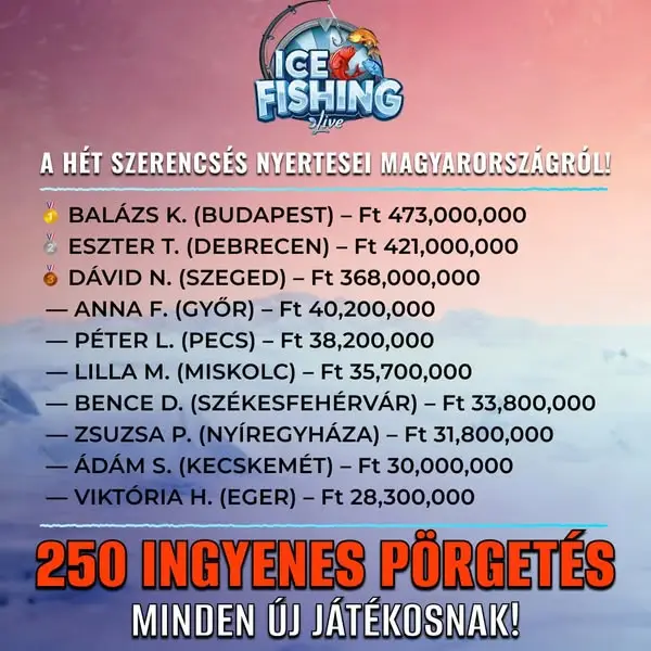 Кадр рекламы IceFishing