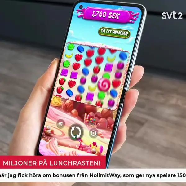 Кадр рекламы SWEET Bonanza