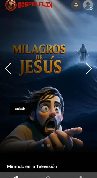 Кадр рекламы GospelFlix