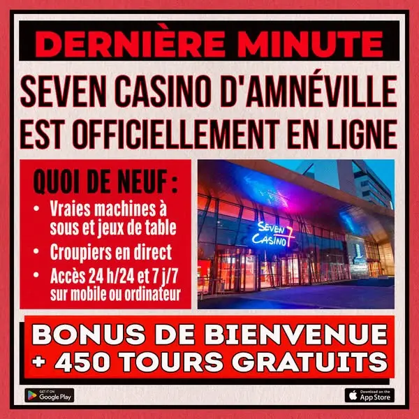 Кадр рекламы Seven Casino d’Amnéville Actualités