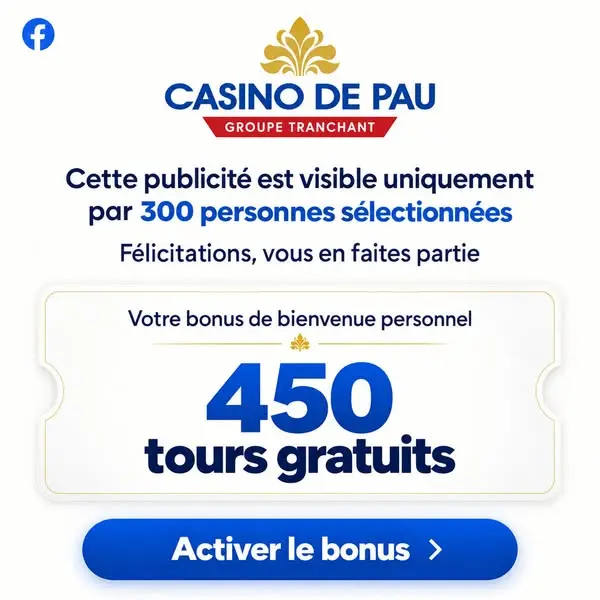 Кадр рекламы Casino de Pau