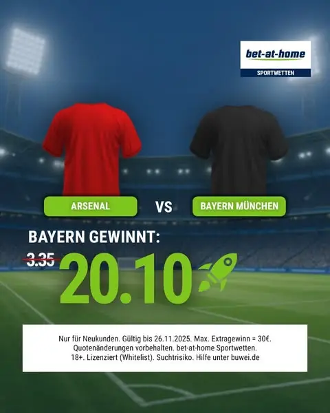 Кадр рекламы bet-at-home.com